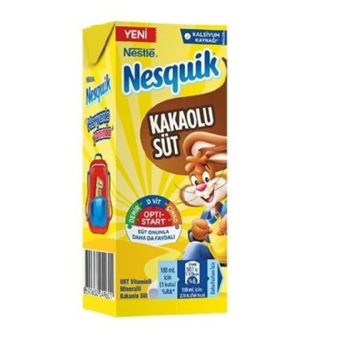 Nestle Nesquik Kakaolu Süt 180 ml