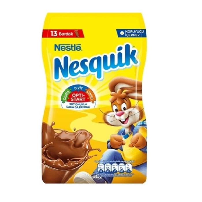 Nestle Nesquik Çikolatalı Toz İçecek Ekopaket 180 G