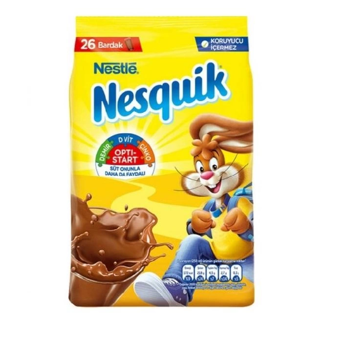 Nestle Nesquik Çikolatalı Toz İçecek 375 G