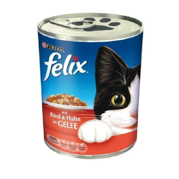 Felix Sığır Etli Kedi Konservesi 400 Gr