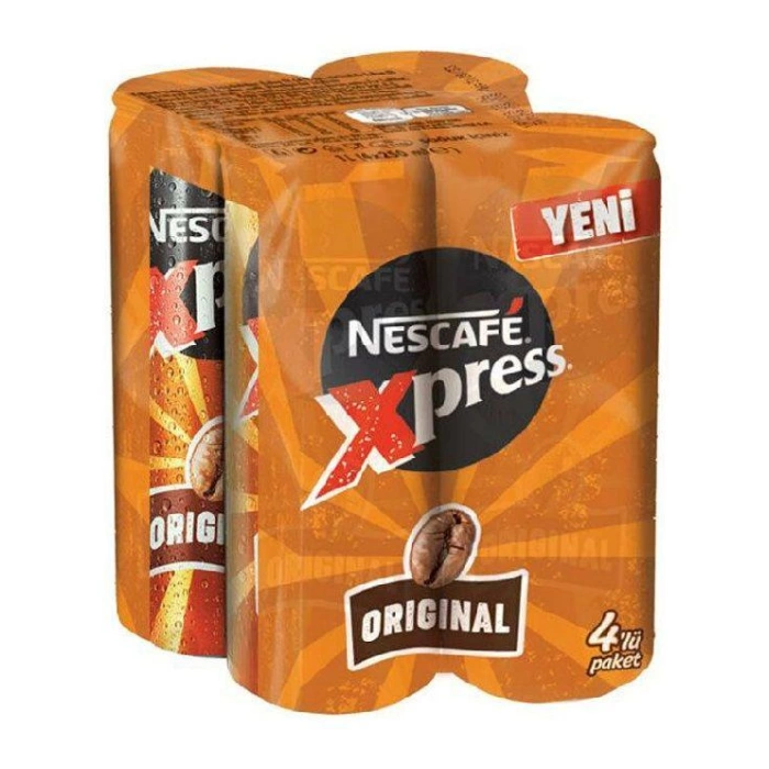 Nestle Nescafe Xpress Orjinal 250 ml 4 Adet