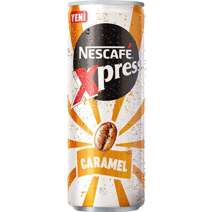 Nestle Nescafe Xpress Karemel 250 ml 24 Adet