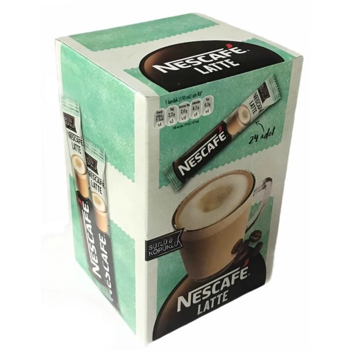 Nestle Nescafe Crema Latte Kahve 24 lü Paket 17 gr