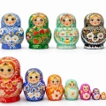 10Lu Ahşap Matruşka Seti
