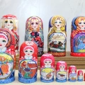 10Lu Ahşap Matruşka Seti
