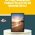 10.1 İnç Ips Ekranlı Android Tablet Bilgisayar Seti