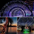 11m 100 LED Solar RGB Işık