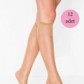 12 Adet Süper Ince 15 Den Mat Pantolon Çorabı Bronz