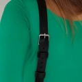 2 Taraflı Kullanılabilen Şık Deri Harness Kemer - 633
