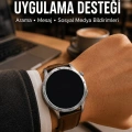 3 Kordonlu Bluetooth Görüşme Özellikli Akıllı Saat Seti