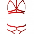 3 Parça Seksi Harness Sütyen Takım - 144