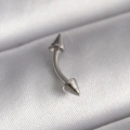 316L Çelik Gümüş Renk Çivi Model Piercing TG27PR1373