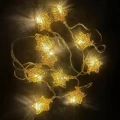 3m 20 LED Pilli Yıldız Led