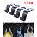 4  Adet Araba Koltuk Arkası Askı