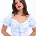 5948 ELBİSE-LOS ANGELES ÇİZGİLİ