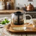 KAFES   DEMLİK İÇİ   ÇAY SÜZGEÇ   PASLANMAZ ÇELİK   POLİKARBON ÇERÇEVE - KAPAK   250℃ (4887)