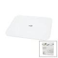 GİZLİ EKRAN -SOFT BEYAZ CAM ZEMİN  DİJİTAL BASKÜL TERAZİ 180KG SENSÖR -LED EKRAN -ODA℃ TF-1070 (K95)