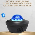 Bluetooth & Usb Müzik Çalar Gece Lambası – 50 m² Kapsama Uzaktan Kumanda