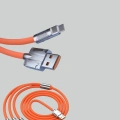 120 W Şarj ve Veri Aktarımı Kablo– 3 Başlıklı Çok Amaçlı Kablo Yüksek Hızlı