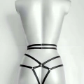 Ağ Kısmı Açık Seksi Jartiyer Harness - 370