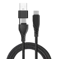 Ally 2in1 Usb Type C To Pd Kablosu+usb Kablo