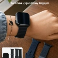 AMOLED Ekranlı Bluetooth Aramalı 3 Kordonlu Akıllı Saat