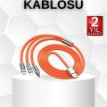 Android ve İOS Uyumlu 180 Derece Type-c Şarj Kablosu