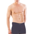 Antrasit  2108 Seamless uzun Erkek Boxer