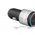 Araç Şarj Adaptörü Usb + Type-C Pd Qc 3.0 45W Metal - Siyah ND1076