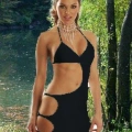 B060785 Dekolteli Seksi Elbise