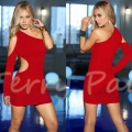 B100756 Özel Kesim Mini Elbise