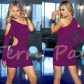 B100756 Özel Kesim Mini Elbise