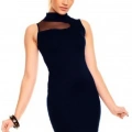 B100881 Kolsuz Mini Elbise