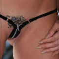 B100934 Fermuarlı Tanga