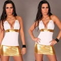 B100982 Seksi Mini Elbise