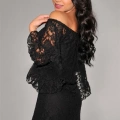 B101225 Dantelli Elbise