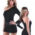 B120614 Asimetrik Kesim Elbise