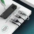 Baseus Multifunctional Hub Surface Go(type-c+audio To Rj45+usb3.0+type-c(data)+audio)