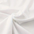 Baskılı Oversize Bisiklet Yaka T-shirt - Beyaz