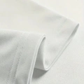 Baskılı Oversize Bisiklet Yaka T-shirt - Beyaz