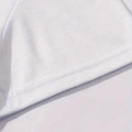 Baskılı Oversize Bisiklet Yaka T-shirt - Beyaz