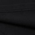 Baskılı Oversize Bisiklet Yaka T-shirt - Siyah