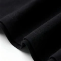 Baskılı Oversize Bisiklet Yaka T-shirt - Siyah