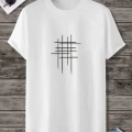 Baskılı Oversize T-Shirt - Beyaz -