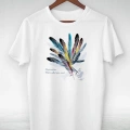 Baskılı Oversize T-Shirt - Beyaz -