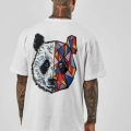 Baskılı Oversize T-Shirt - Beyaz -