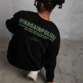 Baskılı Sweat - Siyah -