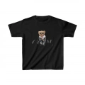 Baskılı T-Shirt - Siyah -