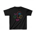 Baskılı T-Shirt - Siyah -