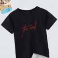 Baskılı T-Shirt - Siyah -